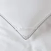 Luxury White Goose Down Comforter – 800 Fill Power All-Season Duvet, 400 Thread Count Cotton Sateen Bedding with Corner Loops, King/California King