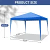 EventShade™ 10x10 Pop-Up Party Tent – Outdoor Canopy Gazebo with Sidewalls for Events & Gatherings