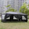 10x20 FT Outdoor Party Tent with Removable Sidewalls & Windows – Heavy-Duty Waterproof Event Canopy