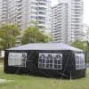 10x20 FT Outdoor Party Tent with Removable Sidewalls & Windows – Heavy-Duty Waterproof Event Canopy