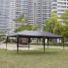 10x20 FT Outdoor Party Tent with Removable Sidewalls & Windows – Heavy-Duty Waterproof Event Canopy