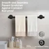 14-Piece Brushed Nickel Bathroom Hardware Set, Towel Bars, Toilet Paper Holders, Towel Rings & Hooks, Modern Wall-Mounted Accessories Kit