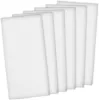 6-Pack 100% Cotton Flour Sack Towels, 28x28 Inch Ultra Absorbent Kitchen Towels, Lint-Free Dish Cloths for Cleaning, Baking & Cooking