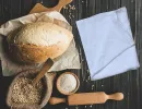 6-Pack 100% Cotton Flour Sack Towels, 28x28 Inch Ultra Absorbent Kitchen Towels, Lint-Free Dish Cloths for Cleaning, Baking & Cooking