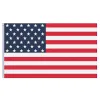 25FT Aluminum Flagpole Kit with 2 American Flags, Outdoor Sectional Halyard Flag Pole Set with Gold Ball Finial, Rope & Mounting Sleeve