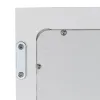 3-Tier Wall Mounted Bathroom Cabinet with Mirror – Single Door MDF Storage Shelf Organizer for Toiletries & Cosmetics