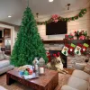 5.5FT Artificial Christmas Tree with 850 Tips, Full Lush PVC Holiday Tree with Sturdy Metal Stand, Easy Setup Indoor Décor