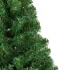 5.5FT Artificial Christmas Tree with 850 Tips, Full Lush PVC Holiday Tree with Sturdy Metal Stand, Easy Setup Indoor Décor