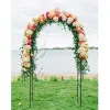 Metal Garden Arch Trellis for Climbing Plants – 92" Outdoor Arbor Obelisk with Powder-Coated Frame for Vines, Roses & Wedding Décor