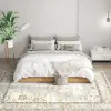 8x10 Boho Faux Cashmere Area Rug – Washable Non-Slip Living Room Rug, Soft Low Pile Carpet for Bedroom & High-Traffic Areas