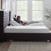 Split King Adjustable Bed Base with Wired Remote – Full Electric Steel Bed Frame with Head & Foot Lift for Enhanced Sleep Comfort