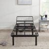 Twin XL Adjustable Bed Base with Wired Remote – Full Electric Steel Bed Frame with Head & Foot Lift for Customized Comfort