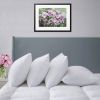 Set of 4 Queen Size Down Alternative Bed Pillows, Medium Firm Support, Cooling Microfiber