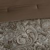 California King 12-Piece Reversible Comforter Set – Brown & Blue Bed-in-a-Bag with Sheets, Shams & Decorative Pillows