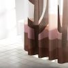 72-Inch Desert Cactus Sunset Southwest Shower Curtain Set – Brown Red Tan, Includes Hooks & Matching Tote