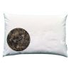Organic Buckwheat Pillow 14x20 Japanese Size, Adjustable Natural Cotton Pillow for Neck Support & Cooling Sleep