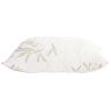 Queen Hypoallergenic Shredded Memory Foam Pillow with Bamboo Cover – Made in USA, Cooling & Adjustable Support
