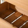 4-Tier Vertical Wooden Planter Box – Raised Garden Bed in Natural Fir Wood with Fabric Liner for Herbs, Flowers & Vegetables