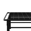 California King 18-Inch High Rise Metal Platform Bed Frame – Heavy Duty Steel Base with Under-Bed Storage, No Box Spring Required