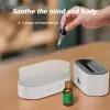 Flame Effect Essential Oil Diffuser – 250ml Ultrasonic Aromatherapy Humidifier with LED Flame Light, Timer & Auto Shut-Off