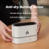 Flame Effect Essential Oil Diffuser – 250ml Ultrasonic Aromatherapy Humidifier with LED Flame Light, Timer & Auto Shut-Off