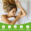 King & Queen Size Shredded Memory Foam Pillow with Bamboo Cover, Hypoallergenic Adjustable Support Bed Pillow