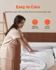 King Size All-Season Down Alternative Comforter – 300GSM Soft Quilted Duvet Insert with Corner Tabs & Box Stitch Design