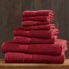 8-Piece Luxury Cotton Towel Set – 800 GSM Plush Bath, Hand & Wash Towels with Antimicrobial Protection