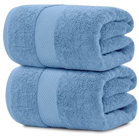 Luxury Soft Bath Sheet Towels 650 GSM Cotton Luxury Bath Towels Extra Large 35x70 in | Highly Absorbent and Quick Dry | Hotel Quality Extra Large