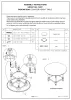 Dining Table 4x High Chairs 5pcs Counter Height Dining Set Light Grey Finish Dining Room Furniture Plush Upholstered Fabric Seat Contemporary Sty