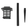6-Pack Solar LED Pathway Lights, Outdoor Weather-Resistant Garden Lanterns with Auto On/Off