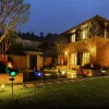 Solar Powered Garden Stake Light – Decorative Moon Staff LED Pathway Light, Warm White Outdoor Lawn & Garden Decoration