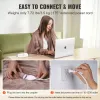 VEVOR Electric Heated Throw Blanket with Dual Controllers, 5 Heat Settings