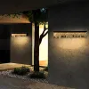 Modern Waterfall Outdoor LED Wall Light