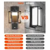 Modern Outdoor Wall Light with Motion Sensor – IP44 Waterproof Porch Sconce with Replaceable LED Bulb, 3000K Warm White