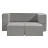 VEVOR 4-Piece Modular Kids Play Couch – Soft Foam Toddler Sofa Set with Washable Covers for Creative Play & Lounge