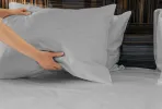 100% TENCEL™ Lyocell 4-Piece Sheet Set, Silky Soft Eucalyptus Bedding, Cooling Deep Pocket Sheets, OEKO-TEX Certified Luxury Bed Sheets