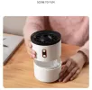 Jellyfish Flame Aromatherapy Humidifier – 450ml Cool Mist Air Diffuser with LED Light, USB Powered, Quiet Home Relaxation Diffuser