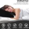 Inflatable Wedge Pillow with Armrests – Portable Adjustable Triangle Pillow for Travel, Yoga & Back Support