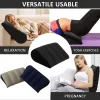 Inflatable Wedge Pillow with Armrests – Portable Adjustable Triangle Pillow for Travel, Yoga & Back Support