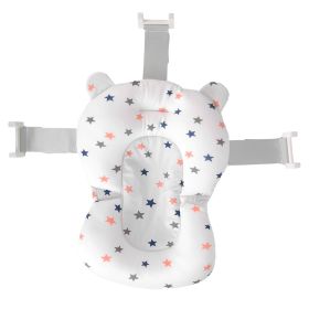 Baby Bath Tub with Thermometer Collapsible Travel-Friendly 0-24Months Baby Bathtub (Type: Bath Tub Pad)