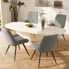 2-piece or 4-piece dining chair sets, suitable for use in dining rooms, living rooms and offices