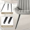 2-piece or 4-piece dining chair sets, suitable for use in dining rooms, living rooms and offices